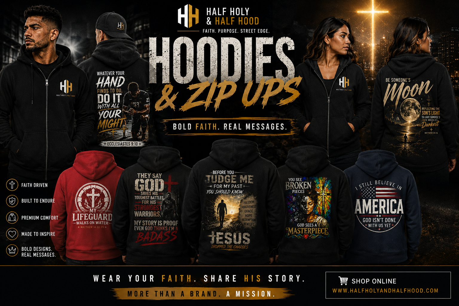 Hoodies & Zip Ups