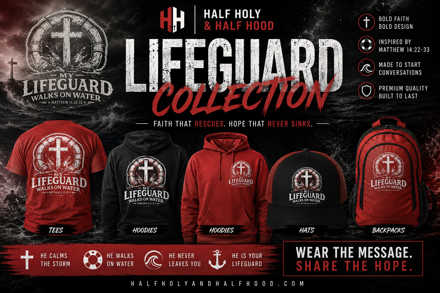 My Lifeguard Walks On Water Collection