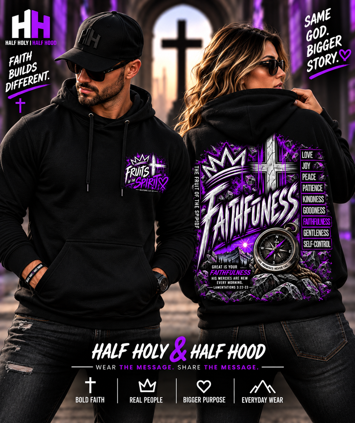 Fruits of the Spirit – Faithfulness Unisex Hoodie