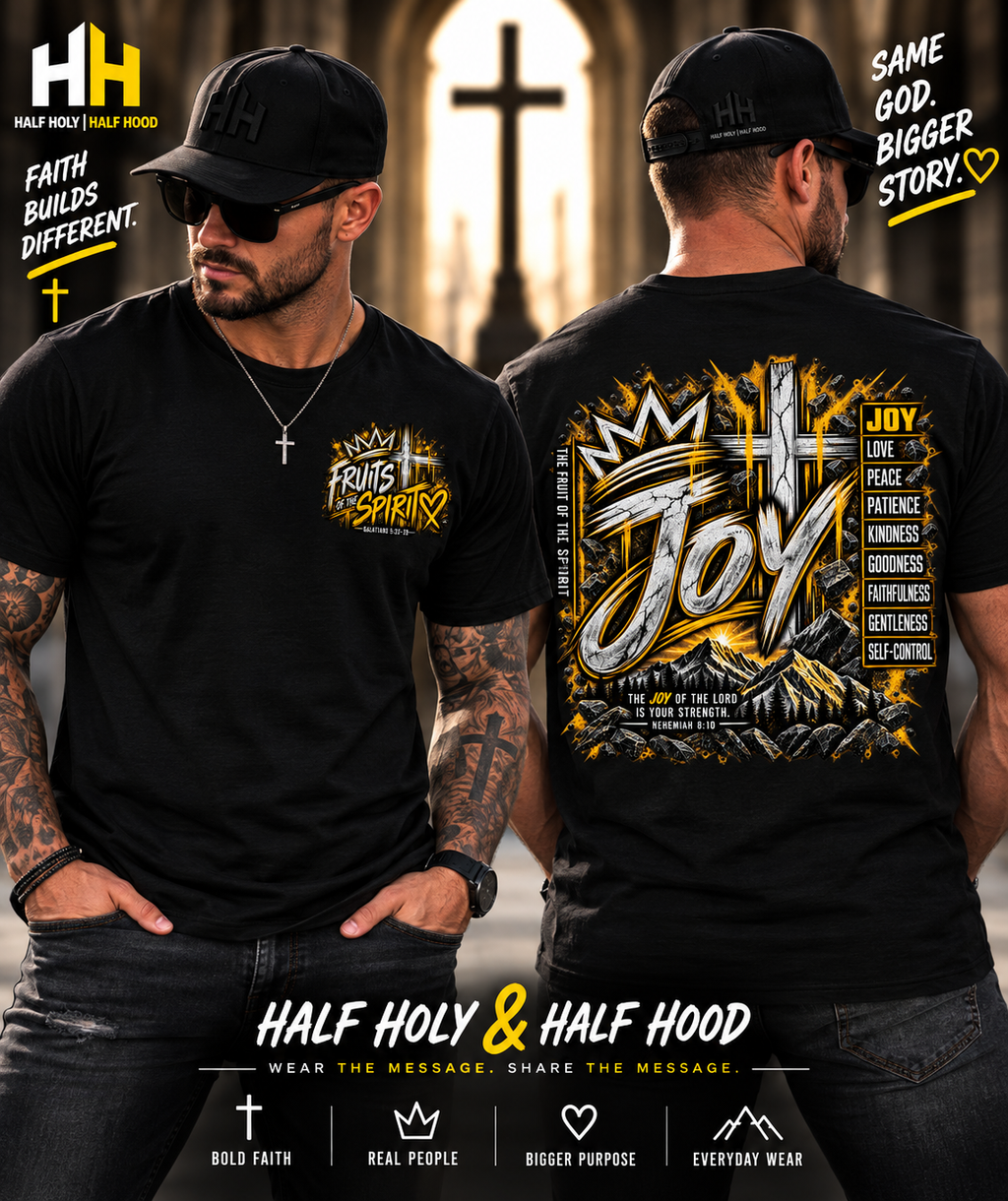 Fruit of the Spirit – Joy Men’s Faith Tee