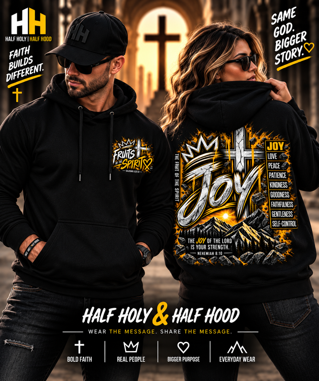 Fruits of the Spirit – Joy Unisex Faith Hoodie