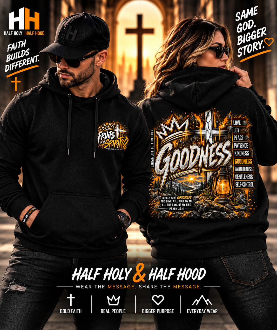 Fruits of the Spirit – Goodness Unisex Faith Hoodie