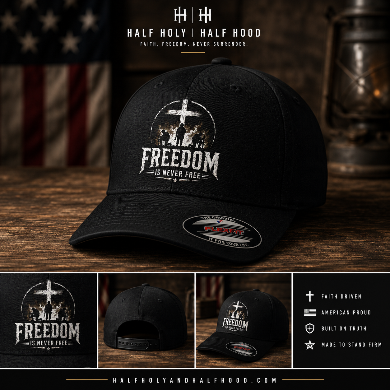 Freedom Isn't Free Baseball Cap