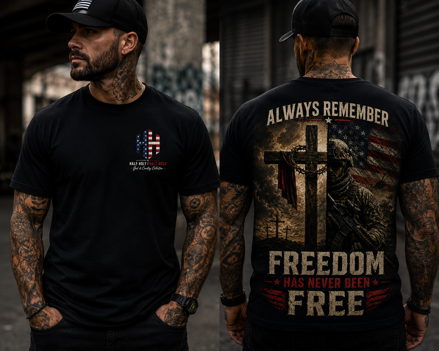 Freedom Isn't Free™ – God & Country Edition Graphic Tee
