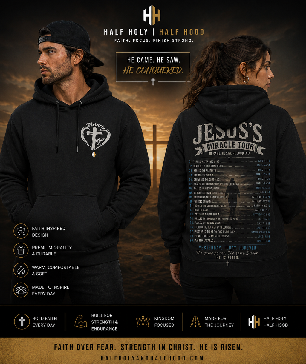 Jesus's Miracle Tour™ Pullover Hoodie