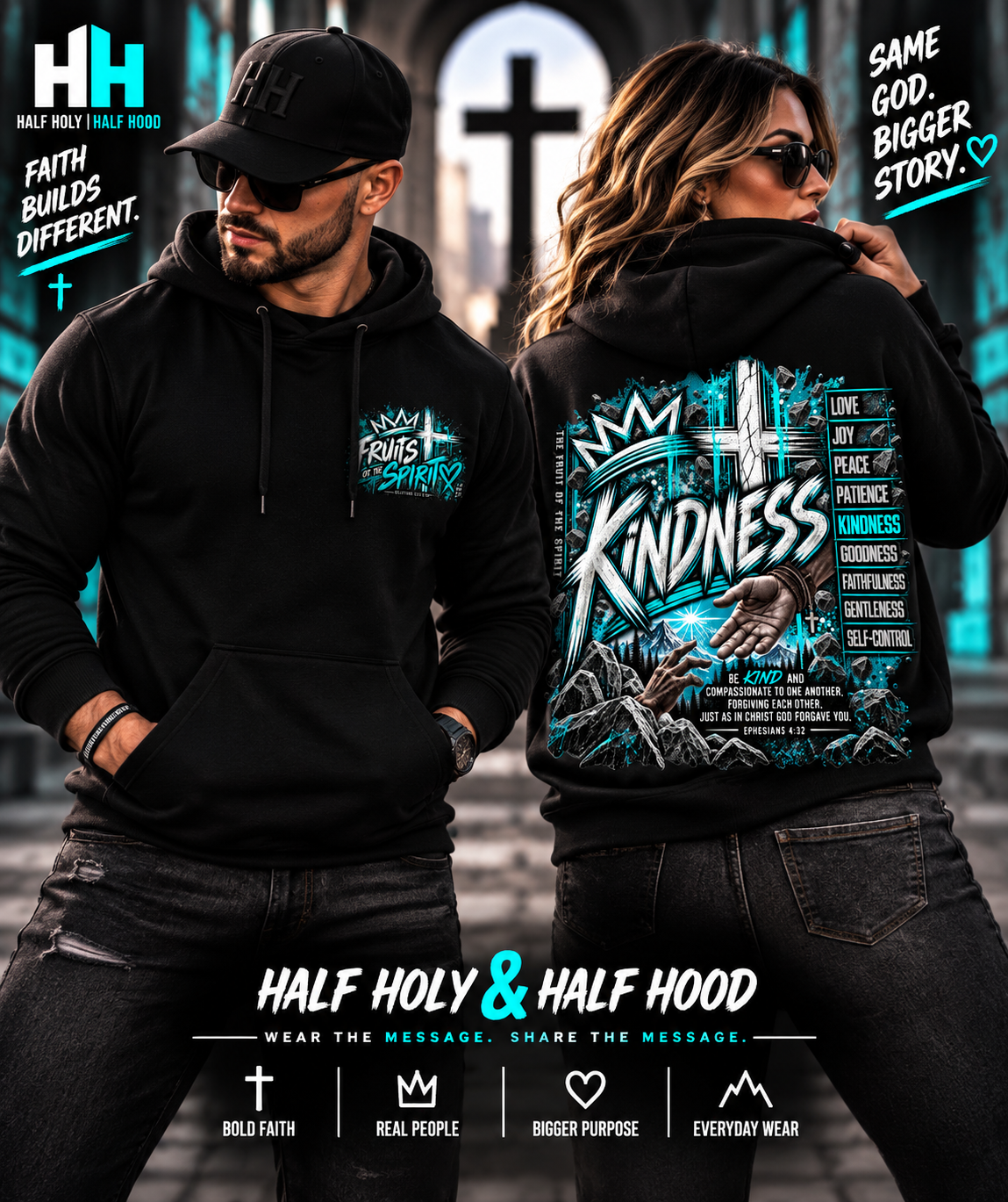 Fruits of the Spirit – Kindness Unisex Faith Hoodie