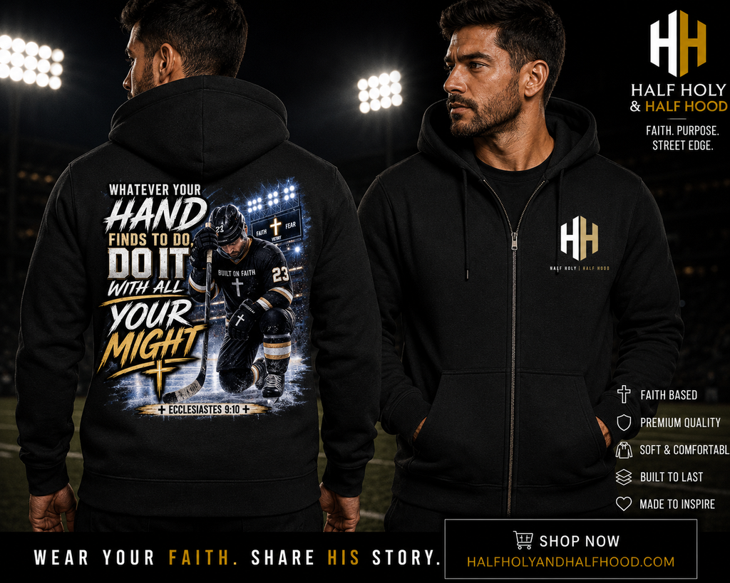 Play with Purpose Hockey Full-Zip Hoodie