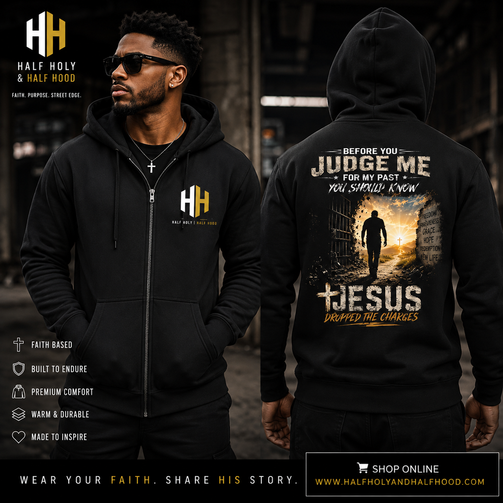 Dropped the Charges Full-Zip Hoodie