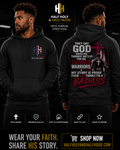 Battle-Tested Faith Hoodie- Built by battles. Defined by faith. - God & County Edition -