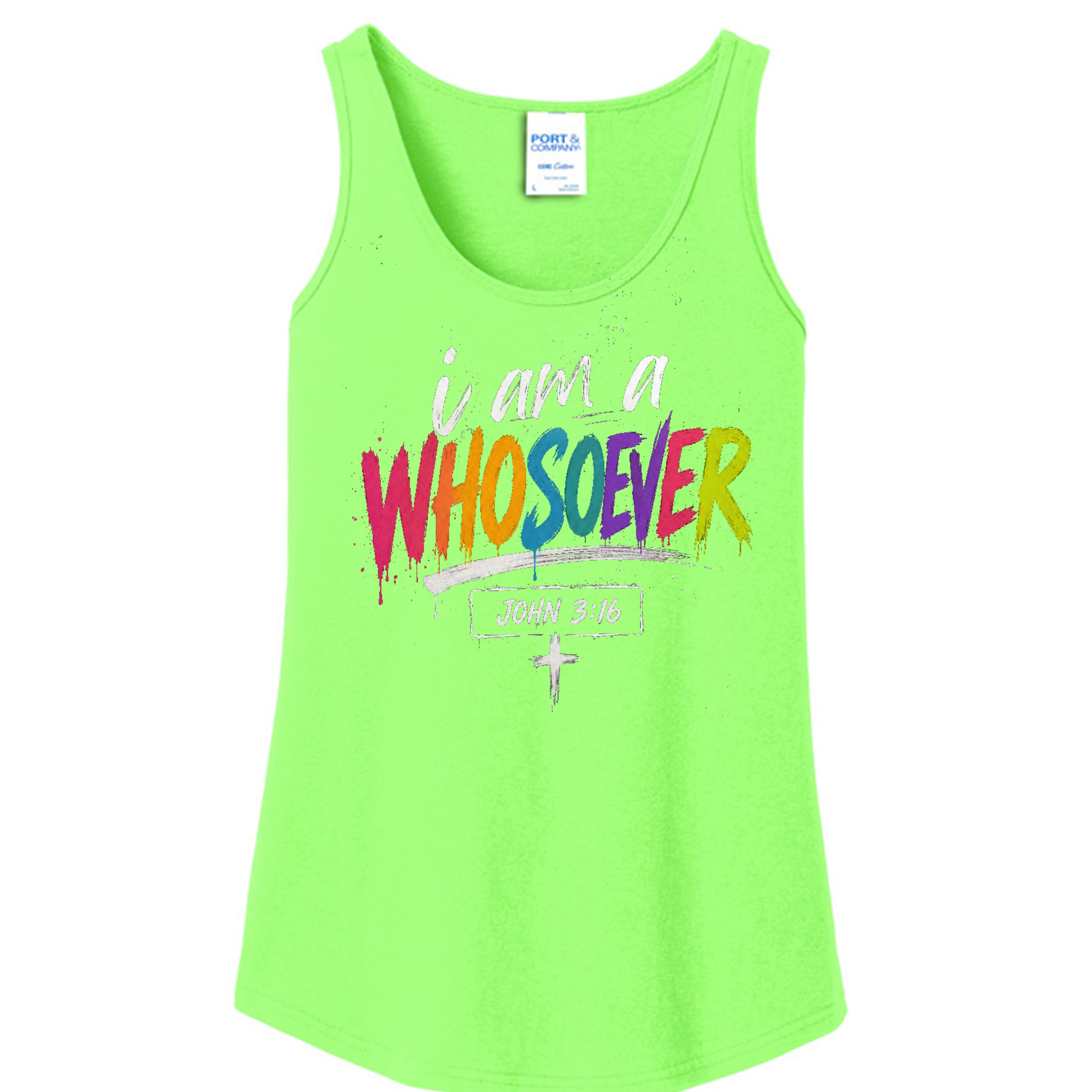 Neon Green - LPC54TT - FRONT