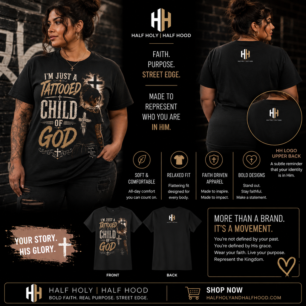 Tattooed Child of God Women’s Tee