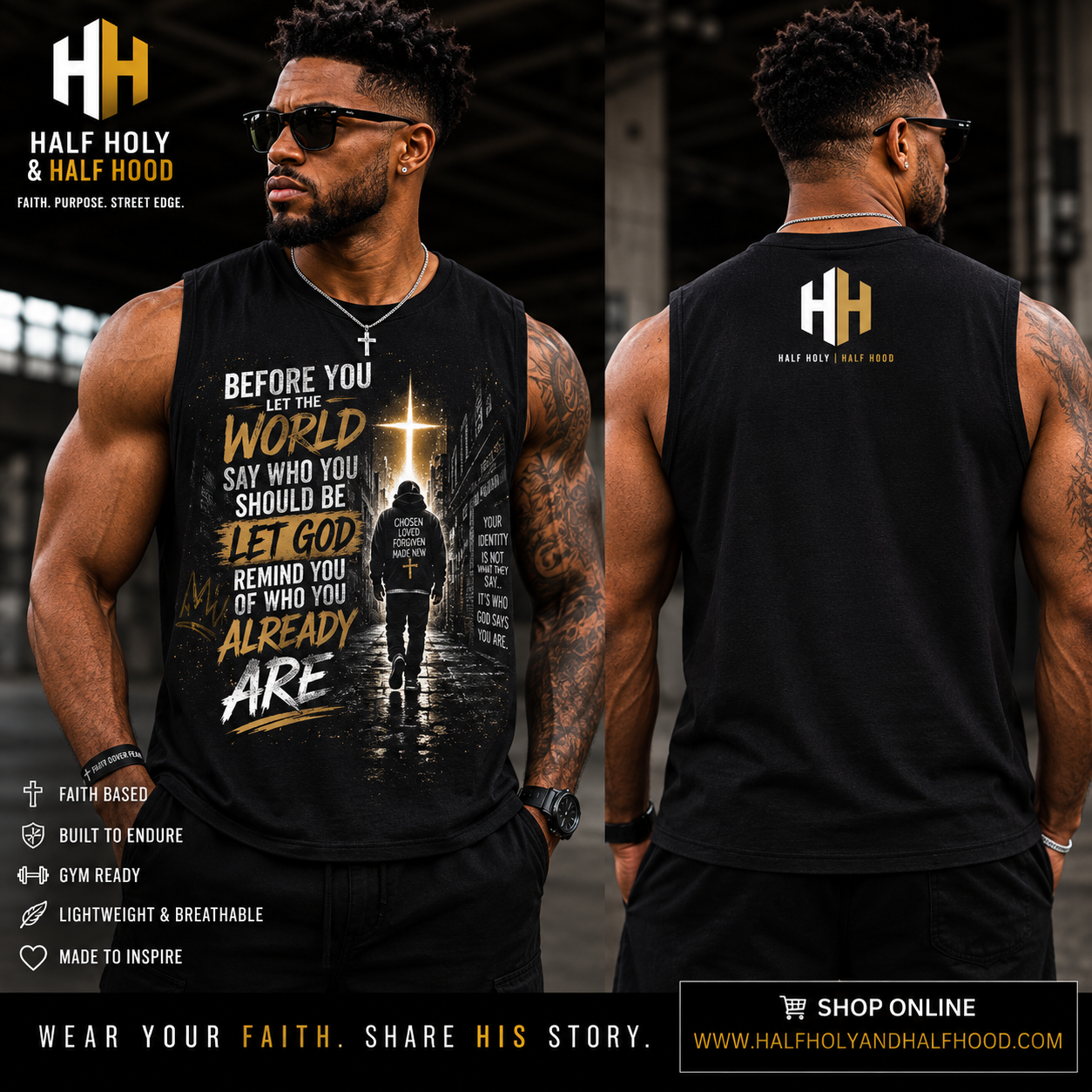Identity in Christ Muscle Tank